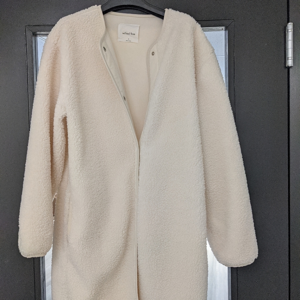 Wilfred Free Sherpa jacket size small